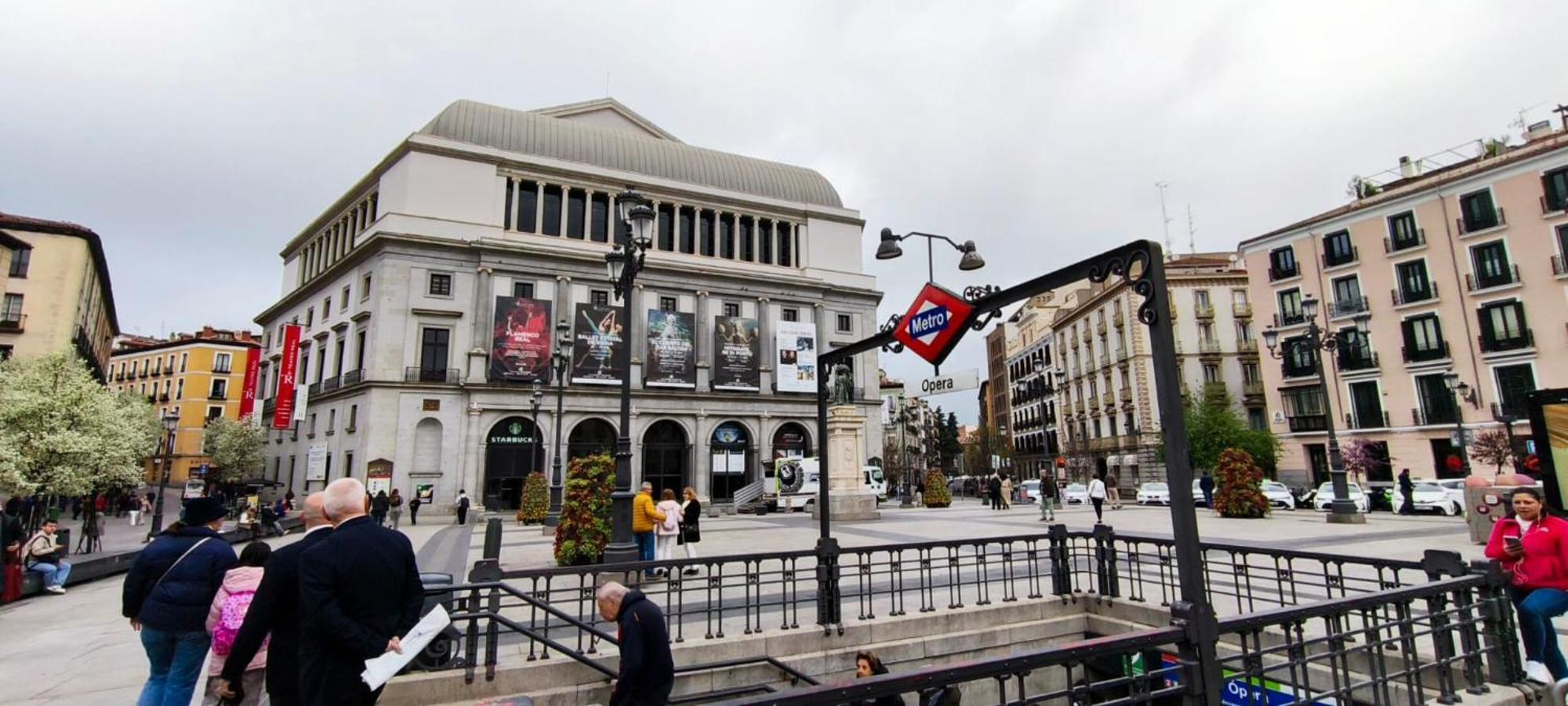 Plaza Opera Pensión Madrid
